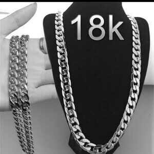 guaranteed silver chain from Cuba 18k